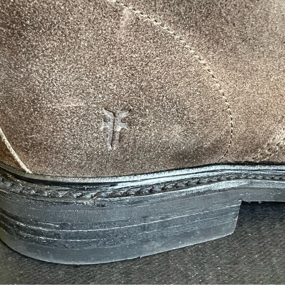 FRYE Cap Toe Lace Up Boots Burnished Brown Men’s US8.5D - Picture 9 of 17